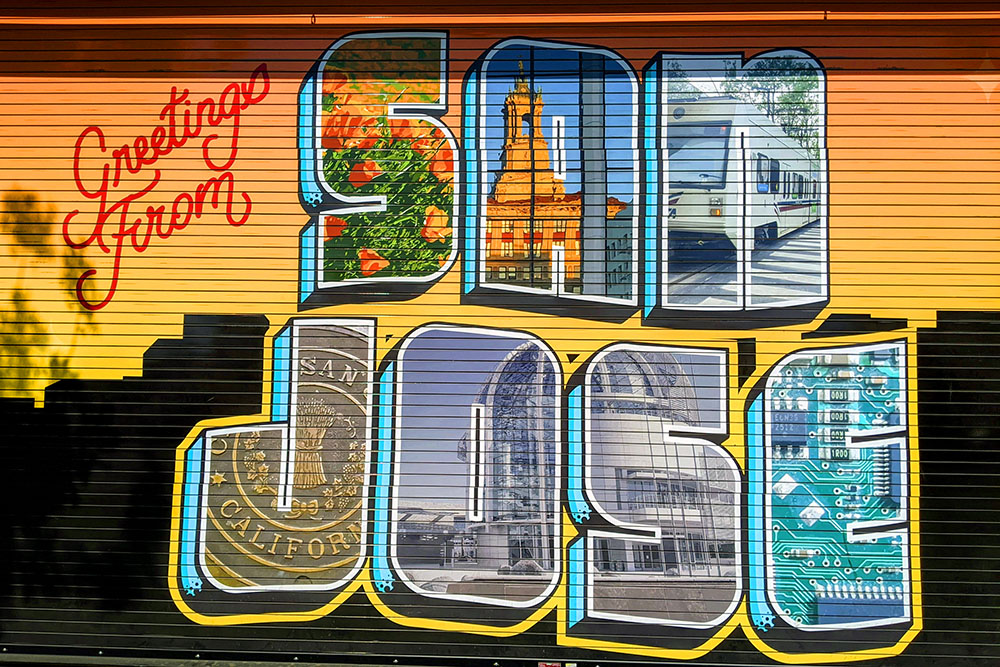 Greetings from San Jose Mural